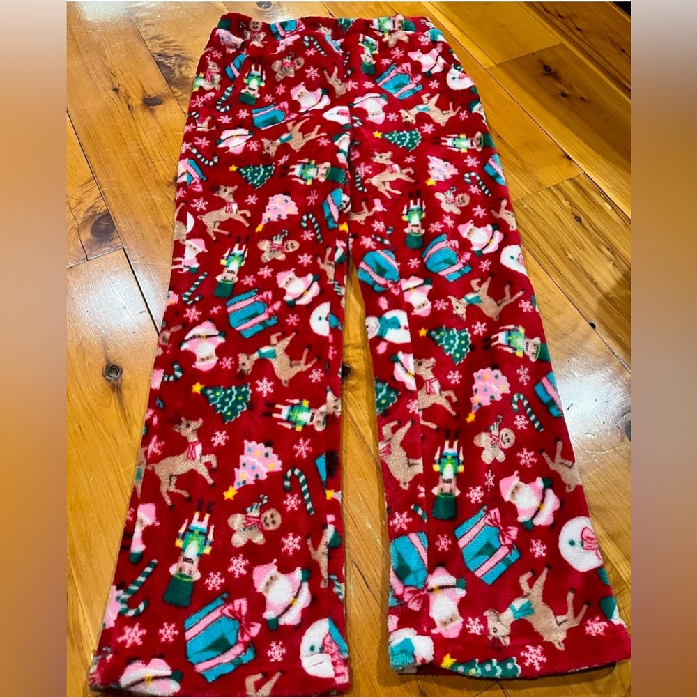 Candy Pink fleece pajama pants